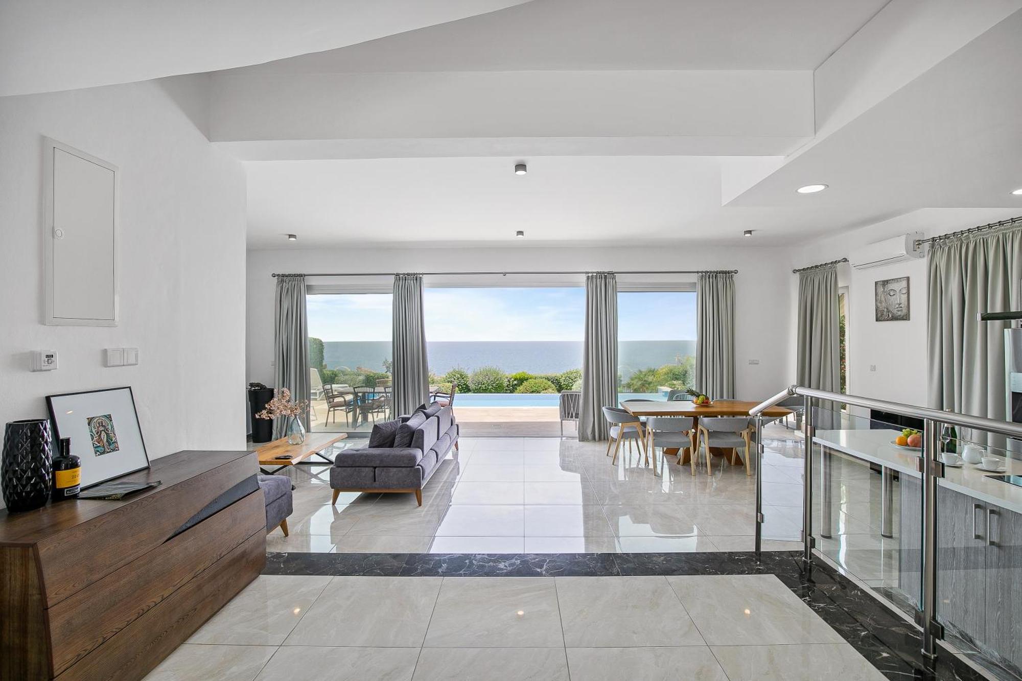 Olymp Luxury D - Luxury Escape With Direct Access And Unique Sunsets Villa Paphos